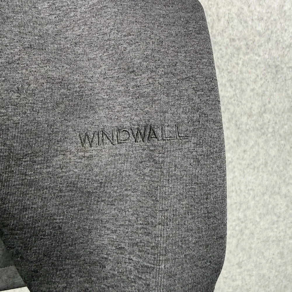 The North Face Jacket Mens Medium Gray Windwall Apex Full Zip Softshell Outdoor‎
